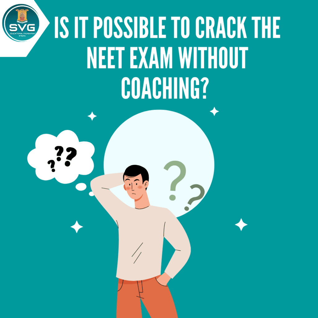 crack the NEET exam without coaching