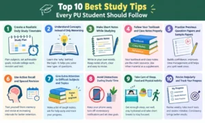 Top 10 Best Study Tips Every PU Student Should Follow